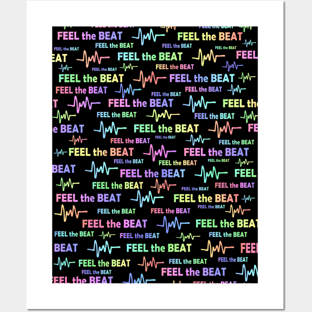 Dance To The Beat Music Is Life Wall Art by SartorisArt1